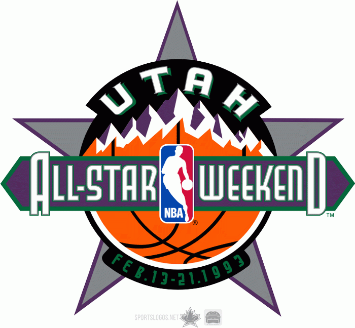NBA All-Star Game 1993 Primary Logo DIY iron on transfer (heat transfer) NBA All-Star Game 1993 Primary Logo DIY iron on transfer (heat transfer)